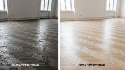 Décapage d'un parquet en bois : comment s’y prendre avec une aérogommeuse ?