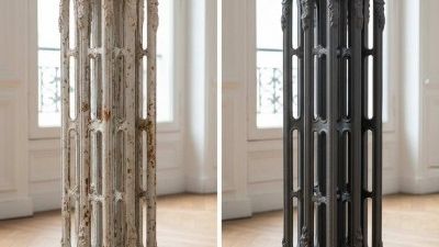 Pourquoi réaliser le décapage de votre radiateur en fonte avec une aérogommeuse ?