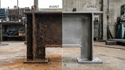 Décapage de l'acier : quelle est la meilleure technique ?
