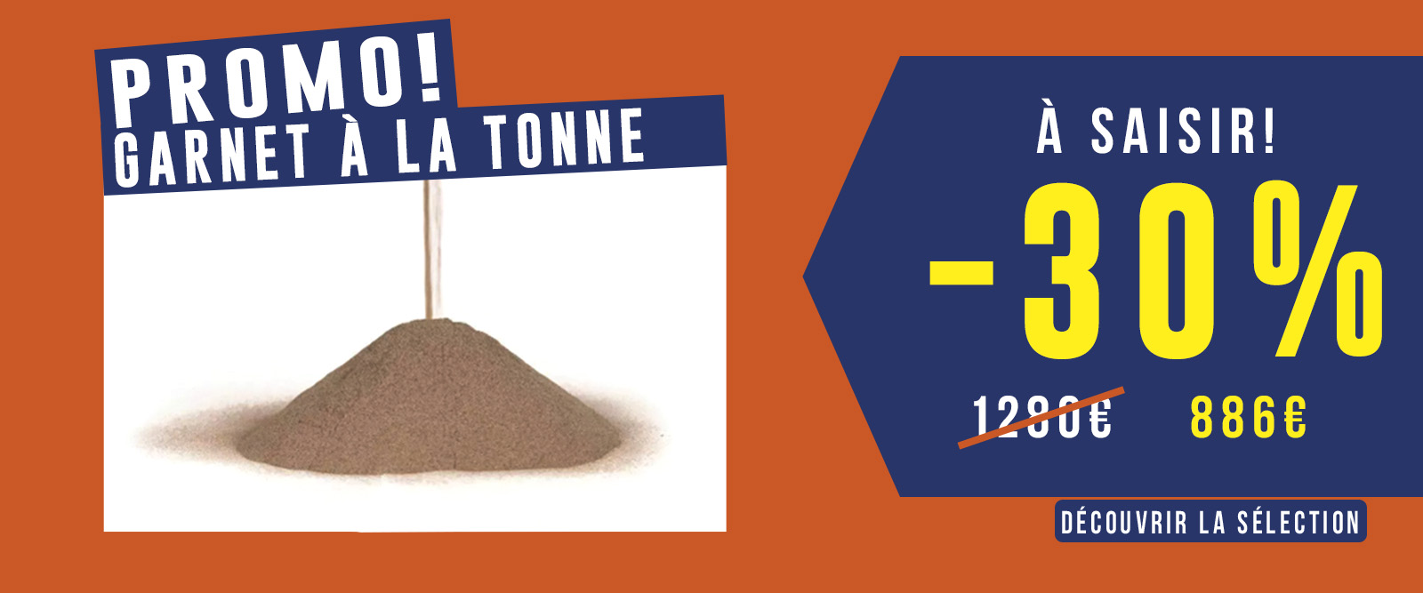 Promo tonne de garnet